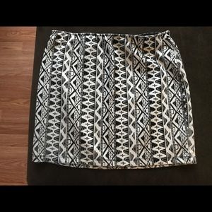 Forever 21 tribal skirt